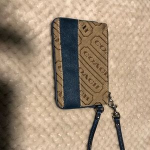 Authentic coach wristlet